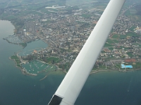 flight-2009-04 029  roundtrip Grenchen LSZG - Altenrhein LSZR Cessna 172 HBCGB - Romanshorn Hafen